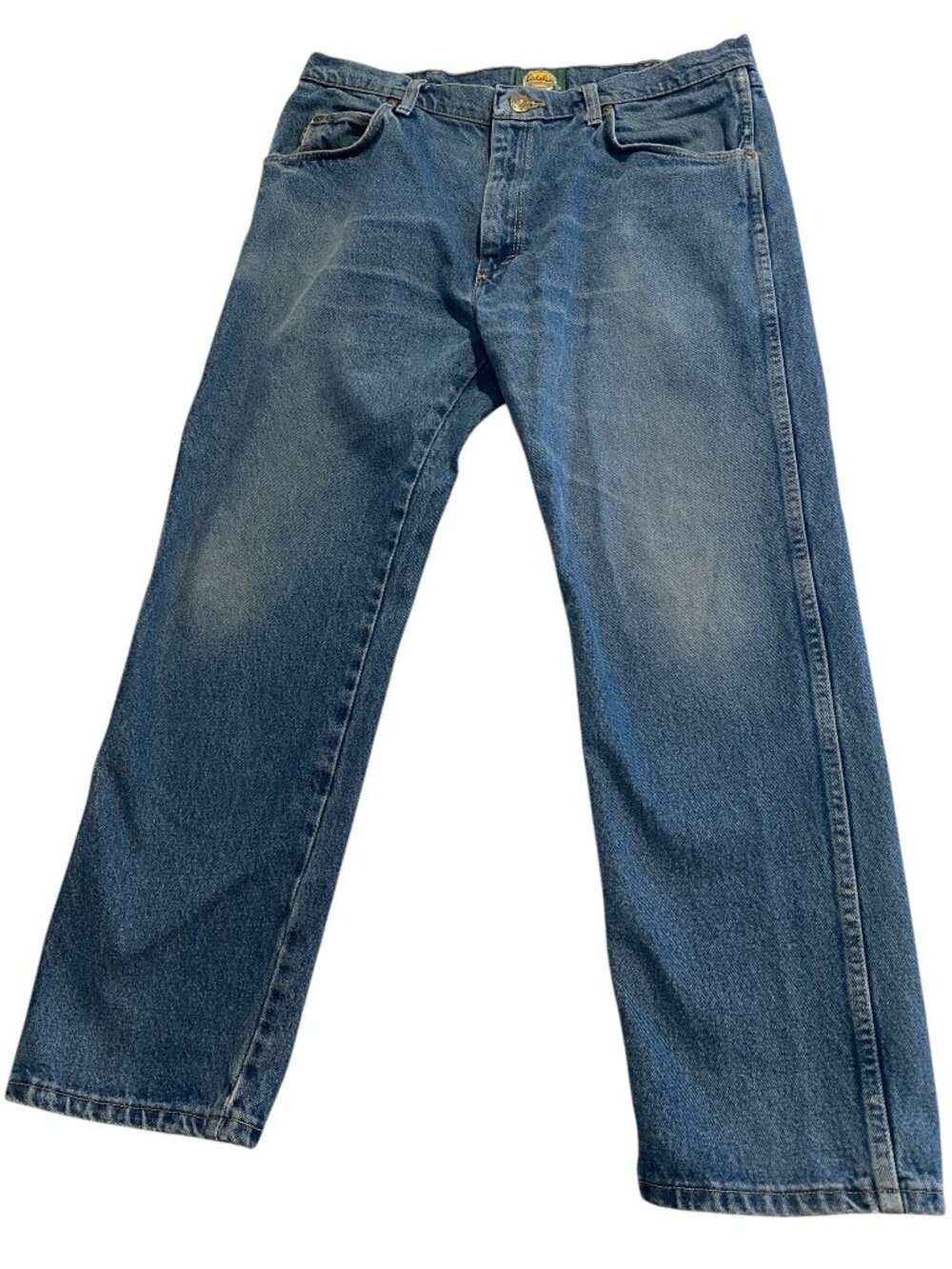 Cabelas Straight Leg 5-Pocket Jeans Men's 36/29 Blue #140V